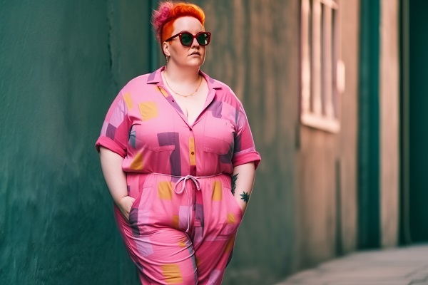 Modella curvy.