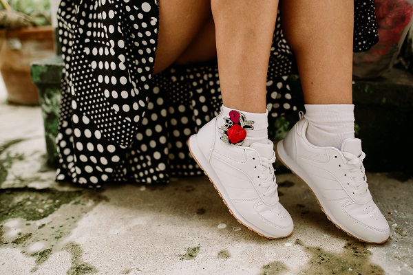Sneakers alla moda.